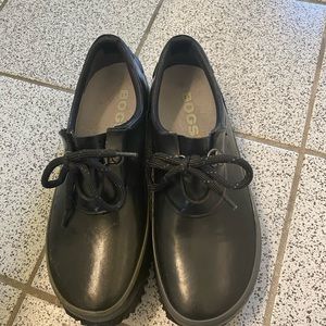 Bogs lace up rain shoes